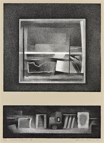 CLINTON ADAMS (1918 - 2002) Window Series.